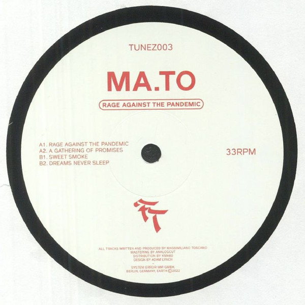 Ma.to - Rage Against The Pandemic | Fresh Tunez (TUNEZ003)