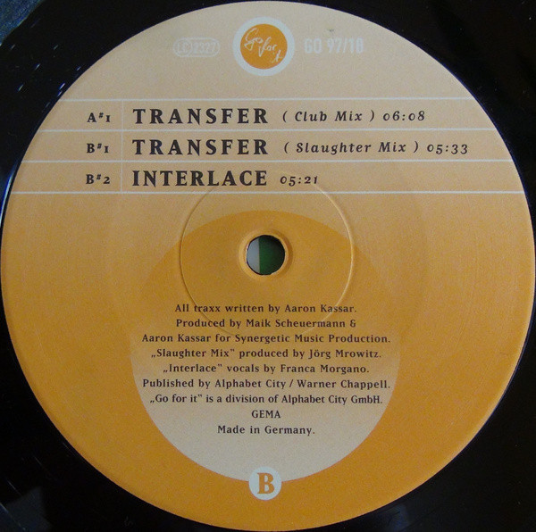 The Gate - Transfer E.P. | Go For It (GO 97/18) - 2
