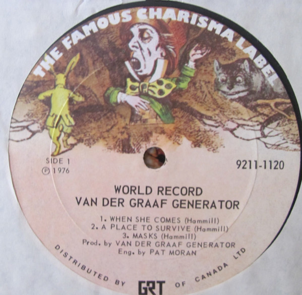 Van Der Graaf Generator - World Record | Charisma (9211-1120) - 3