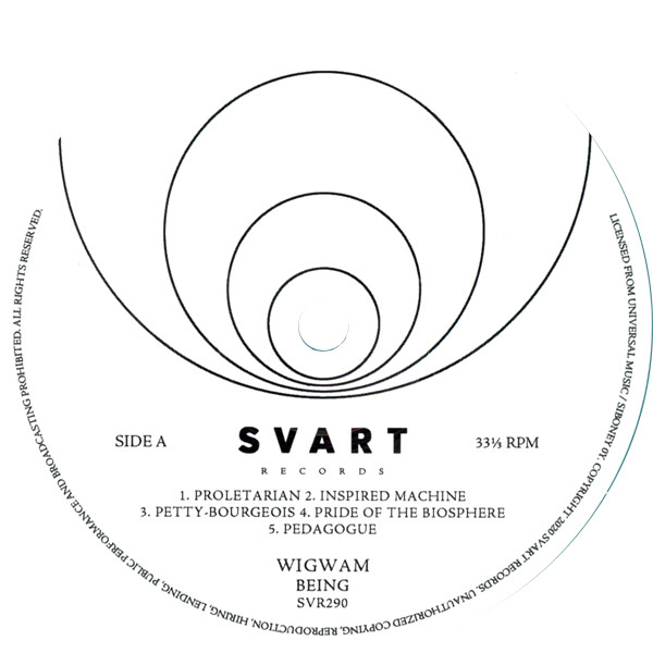 Wigwam - Being | Svart Records (SVR 290) - 3 Wigwam - Being | Svart Records (SVR 290) - 3