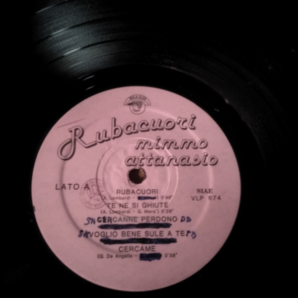 Mimmo Attanasio - Rubacuori Vol. II | M.E.A. Sud (VLP 674) - 4