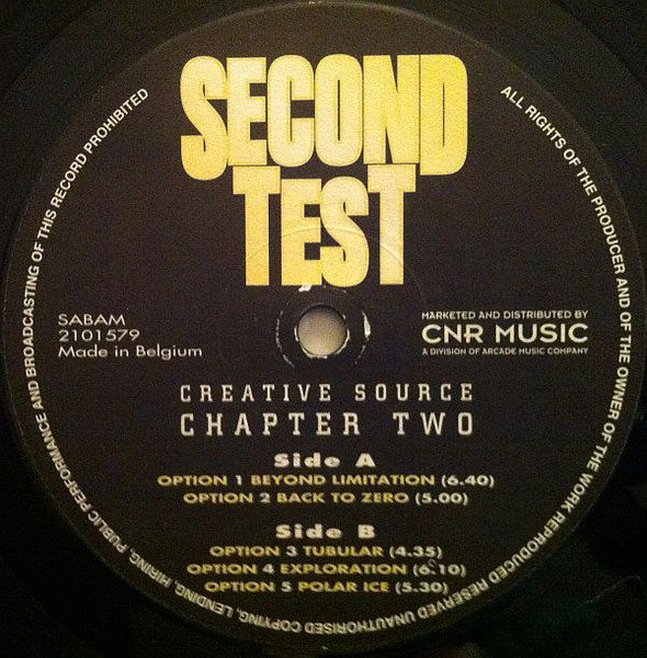 Second Test - Creative Source Chapter Two | Federation Records (2101579) - 3 Second Test - Creative Source Chapter Two | Federation Records (2101579) - 3