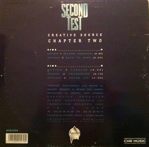 Second Test - Creative Source Chapter Two | Federation Records (2101579) - 2 Second Test - Creative Source Chapter Two | Federation Records (2101579) - 2