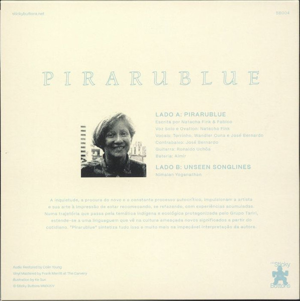 Natacha Andrade - Pirarublue | Sticky Buttons Records (SB004)