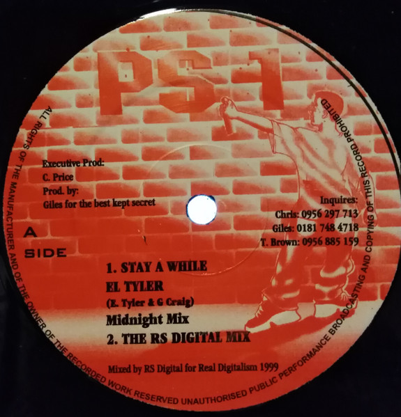 El Tyler - Stay A While | PS 1 (PECK 02) - main El Tyler - Stay A While | PS 1 (PECK 02) - main