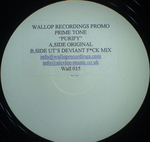 Prime Tone - Purify | Wallop Recordings (WALL 015)