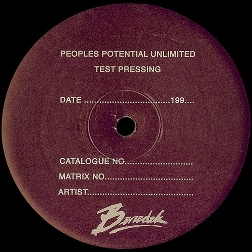 Benedek - Test Pressing | Peoples Potential Unlimited (PPU-053) - 2