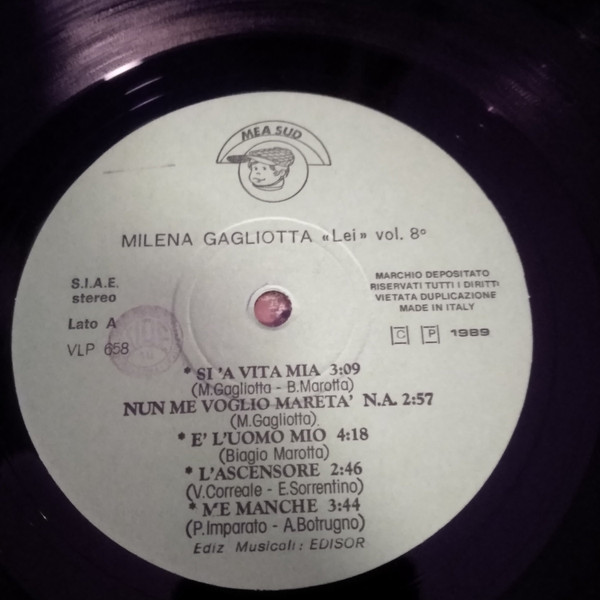 Milena Gagliotta - Lei Vol. 8 | M.E.A. Sud (VLP 658) - 4 Milena Gagliotta - Lei Vol. 8 | M.E.A. Sud (VLP 658) - 4