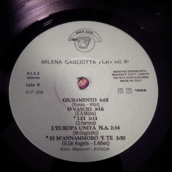 Milena Gagliotta - Lei Vol. 8 | M.E.A. Sud (VLP 658) - 3 Milena Gagliotta - Lei Vol. 8 | M.E.A. Sud (VLP 658) - 3