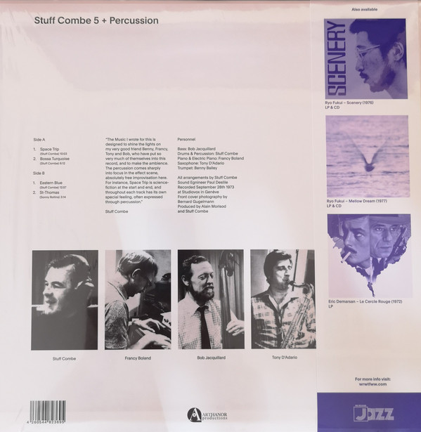 Stuff Combe - Stuff Combe 5 + Percussion | We Release Jazz (WRJ004LTD) - 2