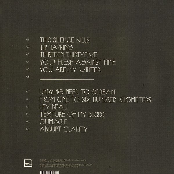 Dillon - This Silence Kills | BPitch Control (BPC244LP) - 2 Dillon - This Silence Kills | BPitch Control (BPC244LP) - 2