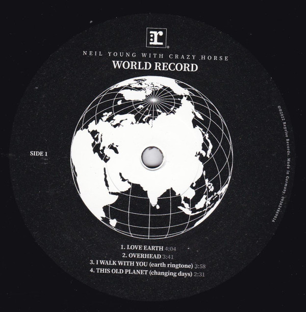 Neil Young With Crazy Horse - World Record | Reprise Records (093624869016) - 4 Neil Young With Crazy Horse - World Record | Reprise Records (093624869016) - 4