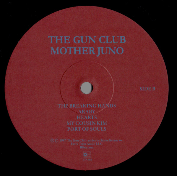 The Gun Club - Mother Juno LP | Blixa Sounds (BLX888) - 4 The Gun Club - Mother Juno LP | Blixa Sounds (BLX888) - 4