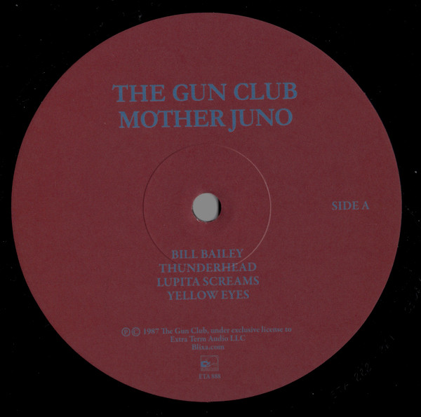 The Gun Club - Mother Juno LP | Blixa Sounds (BLX888) - 3 The Gun Club - Mother Juno LP | Blixa Sounds (BLX888) - 3