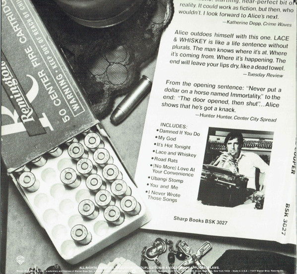 Alice Cooper - Lace And Whiskey | Warner Bros. Records (BSK 3027) - 2 Alice Cooper - Lace And Whiskey | Warner Bros. Records (BSK 3027) - 2