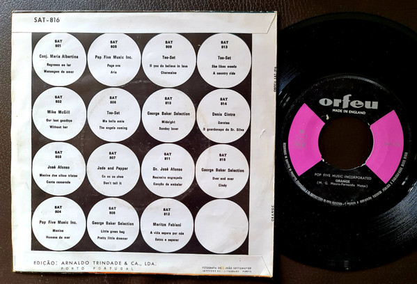Pop Five Music Incorporated - Orange | Orfeu (SAT-816)