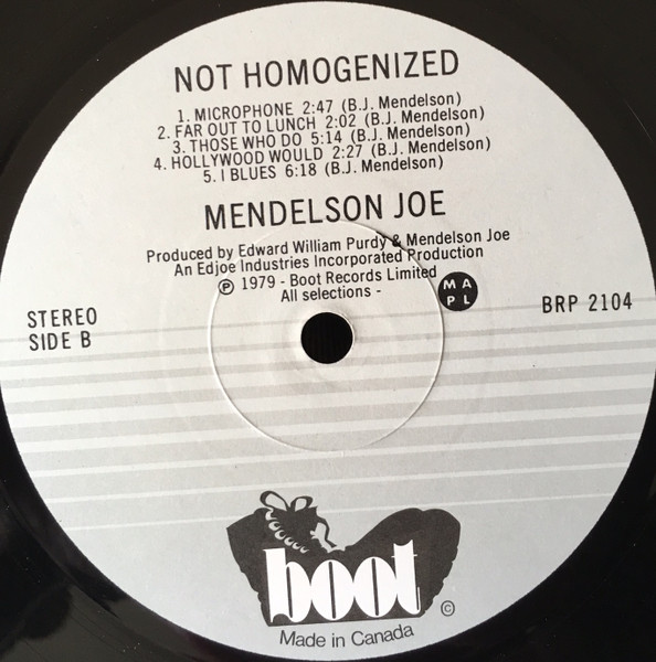 Mendelson Joe - Not Homogenized | Boot Records (BRP 2104) - 4 Mendelson Joe - Not Homogenized | Boot Records (BRP 2104) - 4
