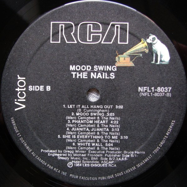 The Nails - Mood Swing | RCA Victor (NFL1-8037) - 4