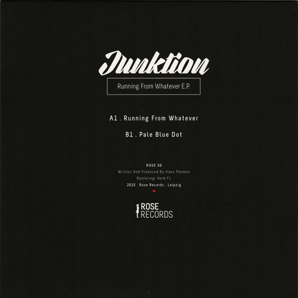 Junktion - Running From Whatever E.P. | Rose Records (ROSE 08) - 2 Junktion - Running From Whatever E.P. | Rose Records (ROSE 08) - 2