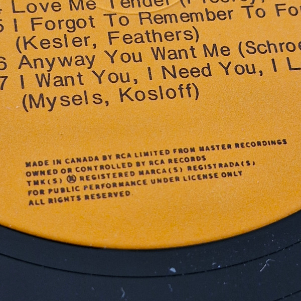 Elvis Presley - Elvis' Golden Records Volume 1 | RCA Victor (SF 8129) - 4 Elvis Presley - Elvis' Golden Records Volume 1 | RCA Victor (SF 8129) - 4