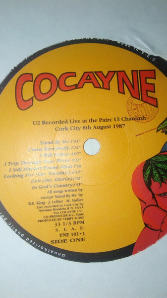 U2 - The Cork Connection | Cocayne Ent. (YNE 101-1) - 3
