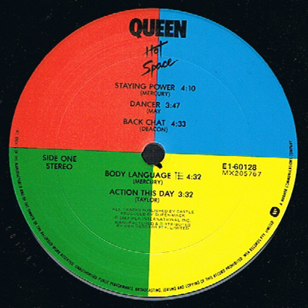 Queen - Hot Space | Elektra (E1-60128) - 2 Queen - Hot Space | Elektra (E1-60128) - 2