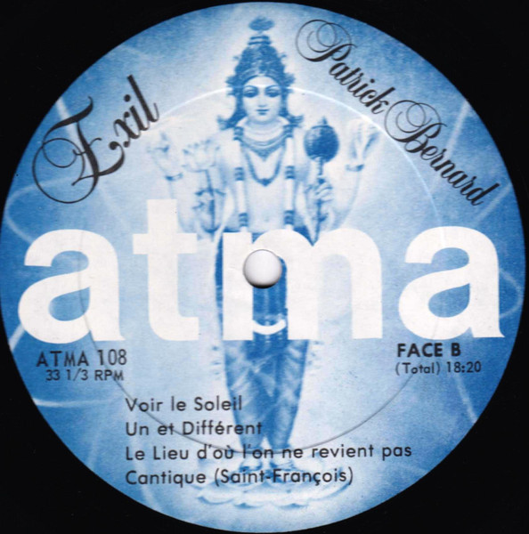 Patrick Bernard - Exil | Atma (ATMA 108) - 4