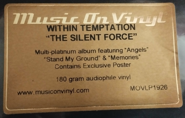 Within Temptation - The Silent Force | Music On Vinyl (MOVLP1926) - 3 Within Temptation - The Silent Force | Music On Vinyl (MOVLP1926) - 3