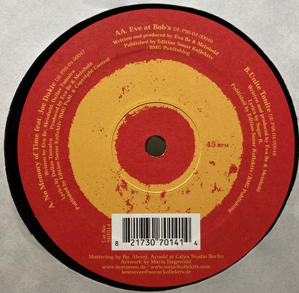 Eva Be Feat. Joe Dukie And Sugar B - Eve's Time Tonite | Best Seven (SB7014) - 4 Eva Be Feat. Joe Dukie And Sugar B - Eve's Time Tonite | Best Seven (SB7014) - 4