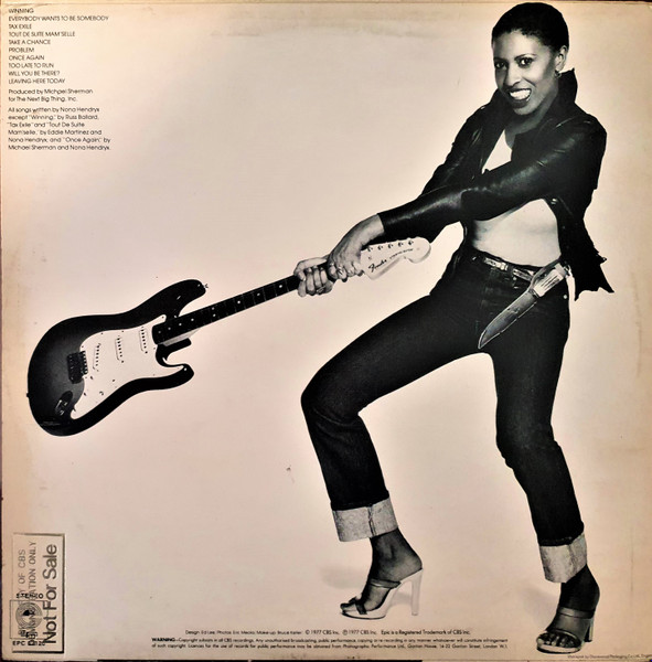 Nona Hendryx - Nona Hendryx | Epic (EPC 82120) - 2