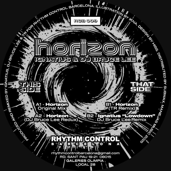 Ignatius , Dj Bruce Lee - Horizon | Rhythm Control Barcelona (RCB009) - main