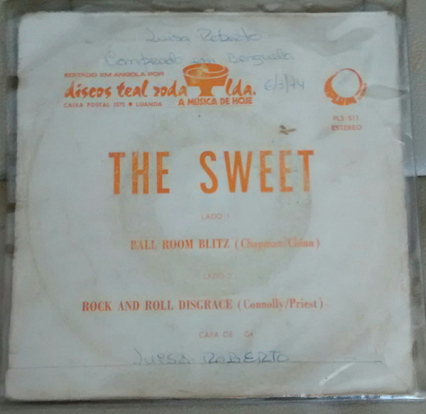 The Sweet - Ballroom Blitz | Plum Records (PLS 511) - 2