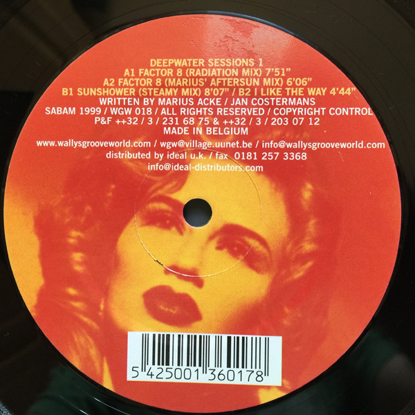 Deepwater - Sessions #1 | Wally's Groove World (WGW 018) - main