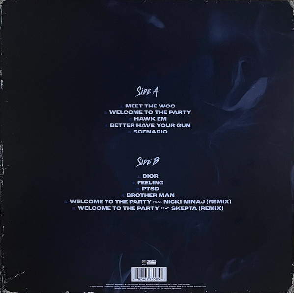 Pop Smoke - Meet The Woo V.1 Mixtape | Victor Victor (602465755855) - 2