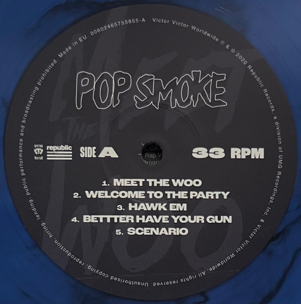 Pop Smoke - Meet The Woo V.1 Mixtape | Victor Victor (602465755855) - 3