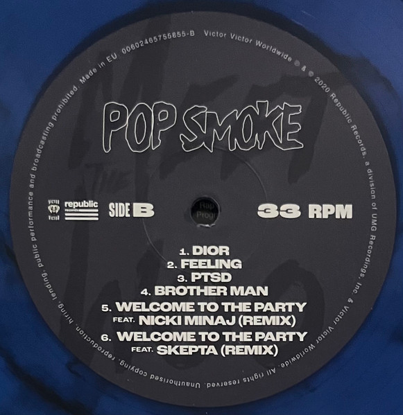 Pop Smoke - Meet The Woo V.1 Mixtape | Victor Victor (602465755855) - 4