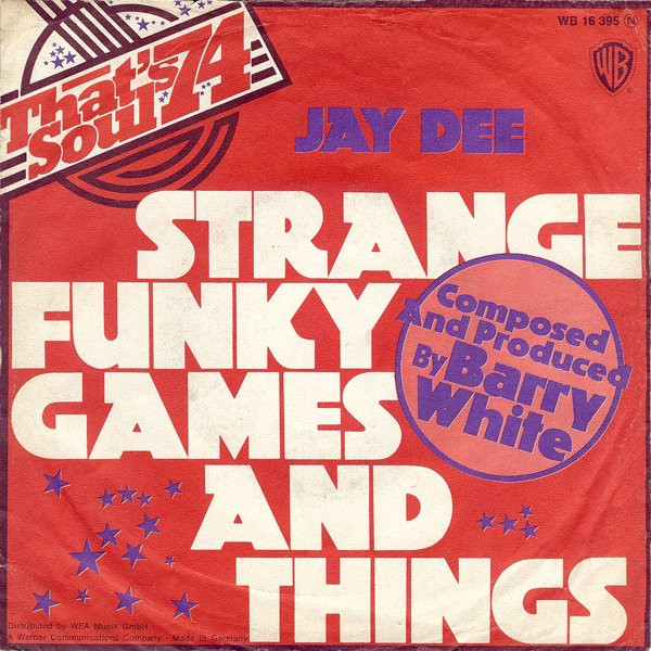 Jay Dee - Strange Funky Games And Things | Warner Bros. Records (WB 16 395) - 2