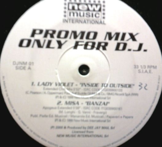 Various - Promo Mix Only For D.J. | New Music International (DJNM 01) - main Various - Promo Mix Only For D.J. | New Music International (DJNM 01) - main