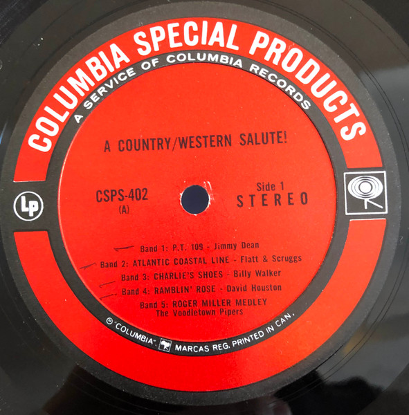 Various - A Country & Western Salute | Columbia Special Products (CSPS 402) - 4