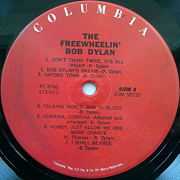 Bob Dylan - The Freewheelin' Bob Dylan | Columbia (8786) - 4