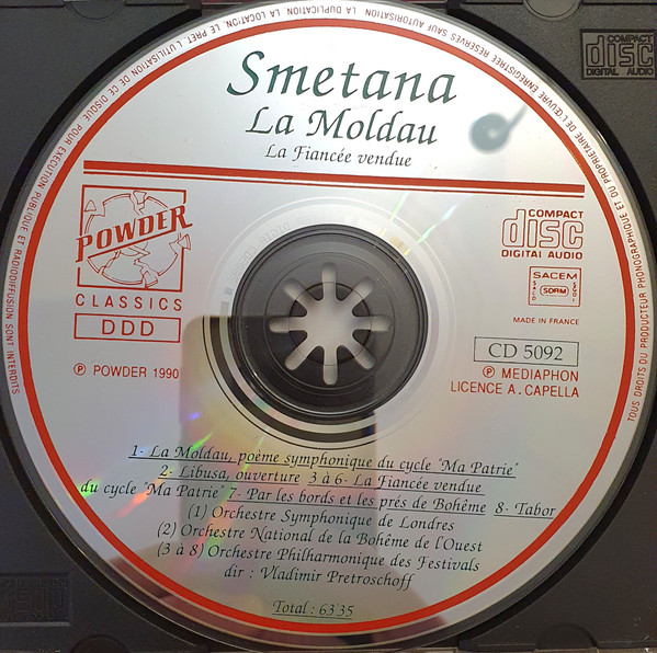 Bedřich Smetana - La Moldau / La Fiancée Vendue | Powder (CD 5092) - 3