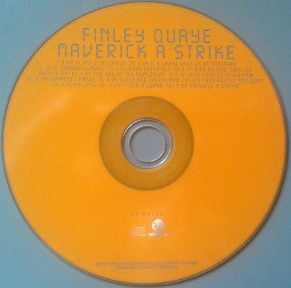 Finley Quaye - Maverick A Strike | 550 Music (BK 68506) - 4