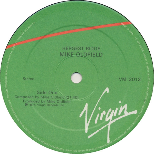 Mike Oldfield - Hergest Ridge [Vinyl] | Virgin (VM 2013) - 3