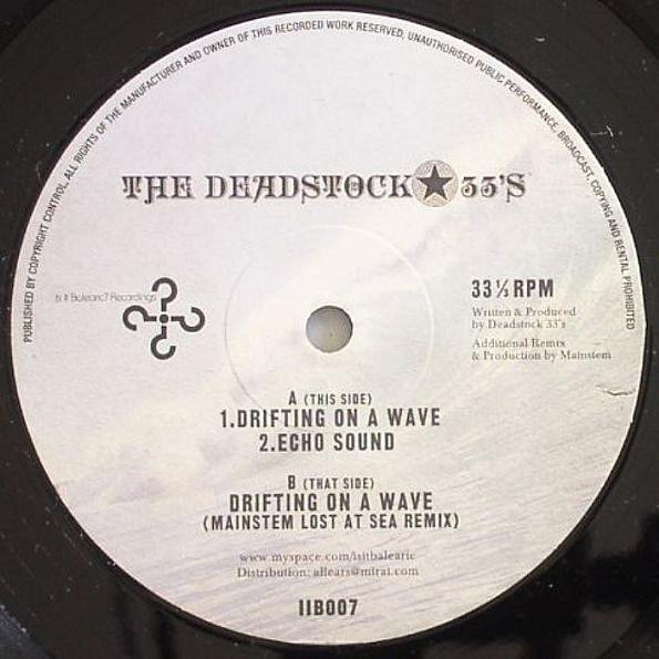 The Deadstock 33's - Drifting On A Wave | Is It Balearic? Recordings (IS IT BALEARIC? 007)