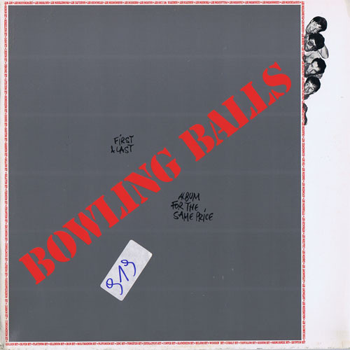 The Bowling Balls - First & Last Album For The Same Price | Ariola (205 471)
