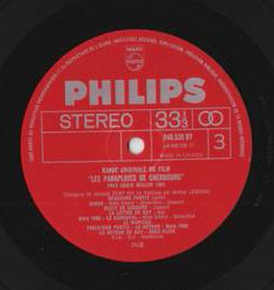 Michel Legrand - Les Parapluies De Cherbourg [Vinyl] | Philips (B 2 Y 0055) - 4