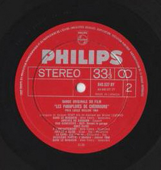 Michel Legrand - Les Parapluies De Cherbourg [Vinyl] | Philips (B 2 Y 0055) - 3