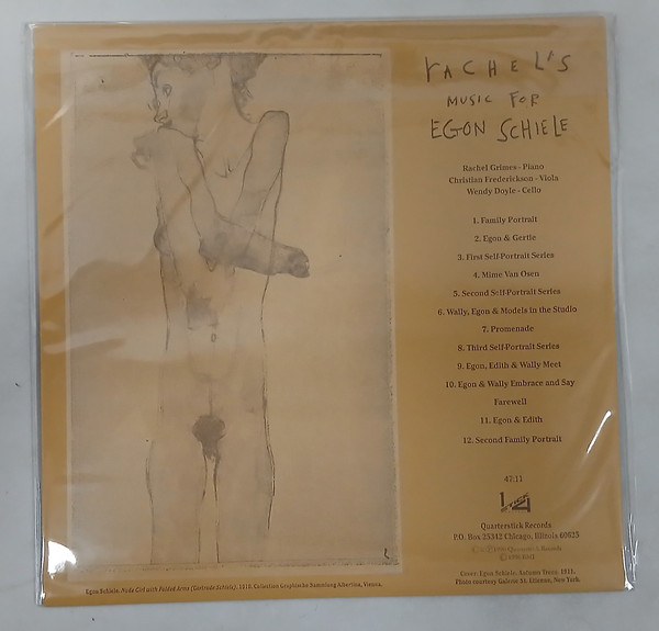 Rachel's - Music For Egon Schiele | Quarterstick Records (qs 35) - 3