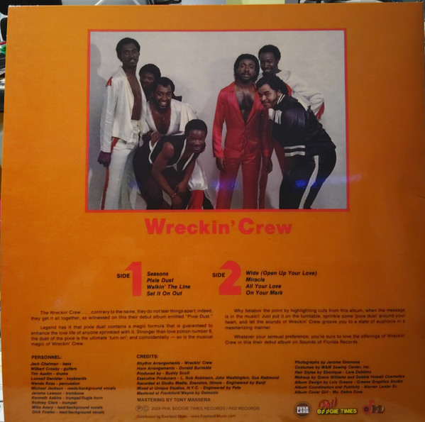 Wreckin' Crew - Pixie Dust | Phil Boogie Times (PBT-LP.005) - 2