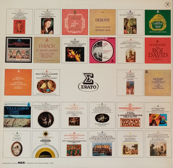 Johann Sebastian Bach - Barbara Polasek - Prélude BWV 999, Suite No.1 BWV 996, Fugue BWV 1000, Chaconne BWV 1004 | Erato (STU 70573) - 2